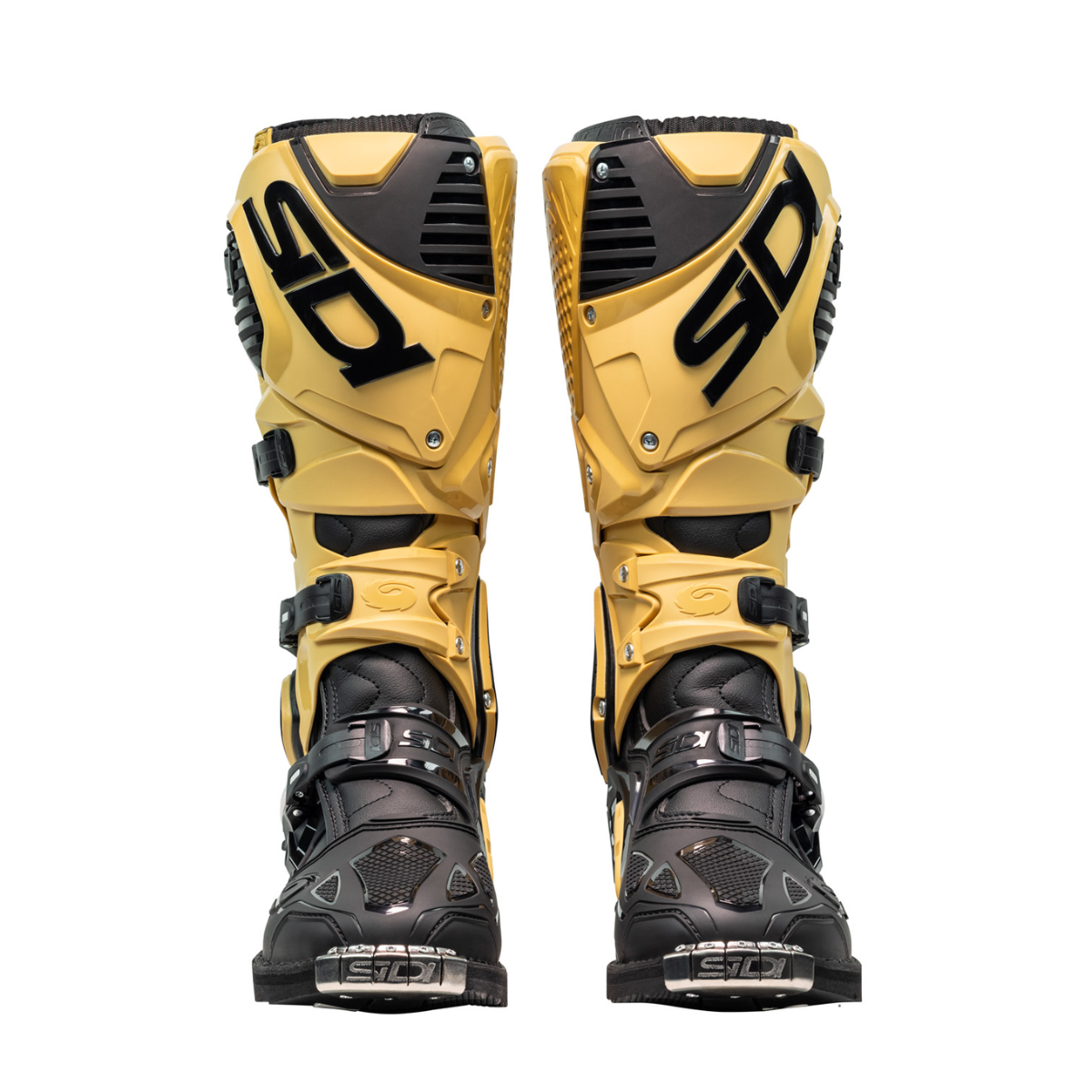 BOTA SIDI CROSSFIRE 3 (BICO DE AÇO) - GOLD/BLACK 1 BOTA SIDI CROSSFIRE 3 (BICO DE AÇO) - GOLD/BLACK