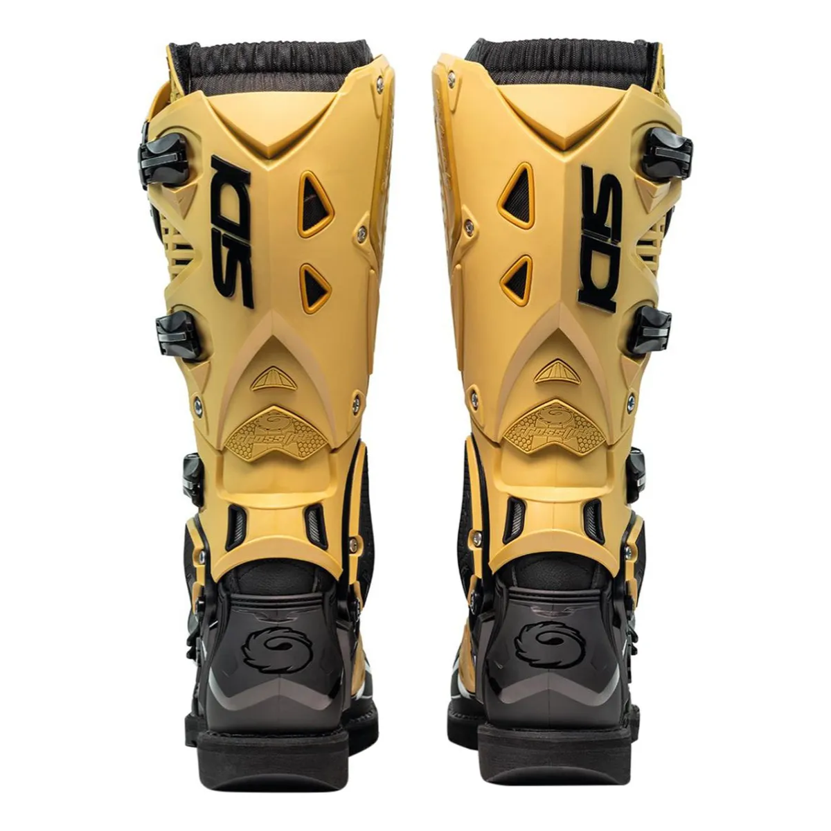 BOTA SIDI CROSSFIRE 3 (BICO DE AÇO) - GOLD/BLACK 4 BOTA SIDI CROSSFIRE 3 (BICO DE AÇO) - GOLD/BLACK - Imagem 4