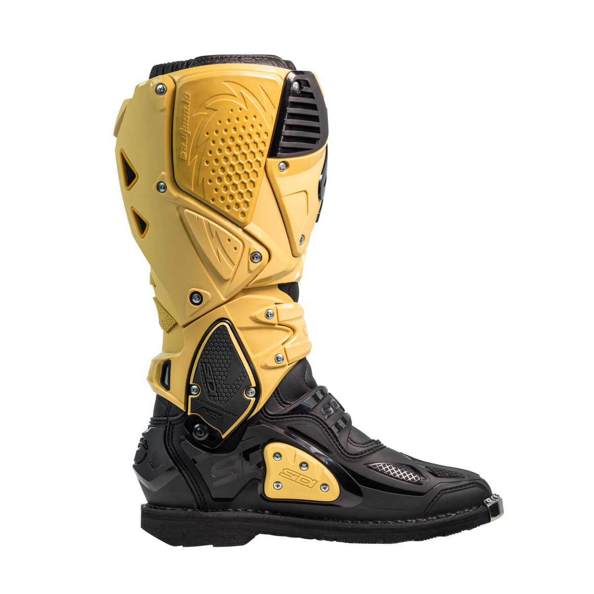 BOTA SIDI CROSSFIRE 3 (BICO DE AÇO) - GOLD/BLACK 5 BOTA SIDI CROSSFIRE 3 (BICO DE AÇO) - GOLD/BLACK - Imagem 5