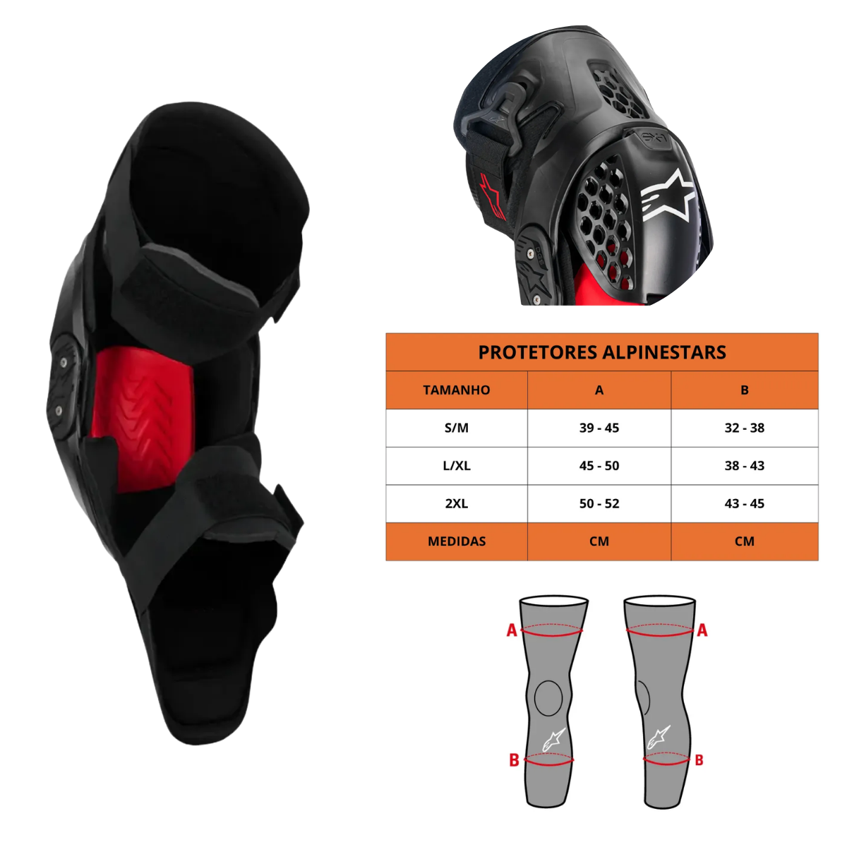 JOELHEIRA ALPINESTARS SX 1 PLASMA 2 JOELHEIRA ALPINESTARS SX 1 PLASMA - Imagem 2